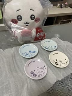 ちいかわ ぬいぐるみ 豆皿セットのサムネイル