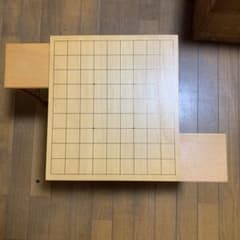 本榧６.５寸柾目将棋盤　専用駒台　桐蓋付のサムネイル