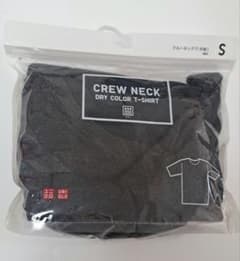 UNIQLO ダークグレー クルーネック Tシャツ Sのサムネイル