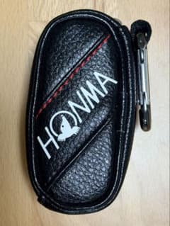 ホンマ 本間 HONMA ゴルフ ボールポーチ ボールケース 黒のサムネイル