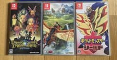 Switch ゲームソフト 3本セットのサムネイル