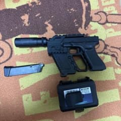 東京マルイ ガスブロ グロック22 外装カスタム品 - メルカリ
