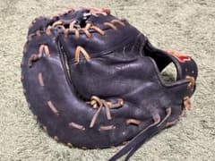 Wilson 硬式グローブ ブラック　ファーストミットHBR33N Wilson 硬式グローブ ブラック ファーストミットHBR33N - メルカリ