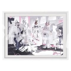 アークナイツ 6周年フェス限定 シチュエーション額装アート バレエコア