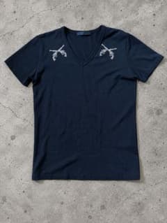 roar ロアー　Tシャツ　archive 二丁拳銃　ラインストーン　ラメ　1のサムネイル