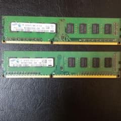 メモリ DDR3 4GB 2GB×2枚のサムネイル