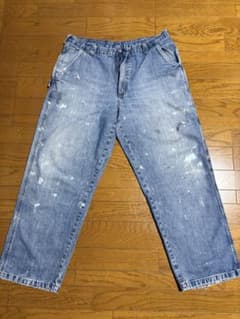 90〜00s Wrangler デニムペインターパンツ ペイントペンキのサムネイル