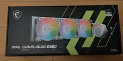 【MSI】 MAG CORELIQUID E360 WHITE 水冷クーラーのサムネイル