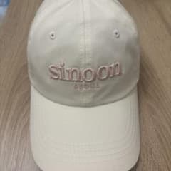 sinoon ベースボールキャップ クリーム