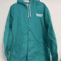 【美品】マンウィズ コーチジャケット エメラルドグリーン Lサイズ T*K様 MWAM マンウィズ コーチジャケット エメラルドグリーン Lサイズ