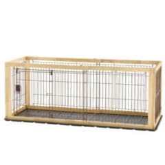 【ちろ様専用出品】リッチェル 木製スライドペットサークル＆屋根面のサムネイル