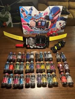 【美品）仮面ライダービルド 変身ベルト DXビルドドライバー　スペシャルセットのサムネイル