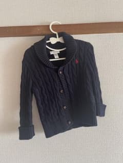 Ralph Lauren ケーブルニット カーディガン 18M
