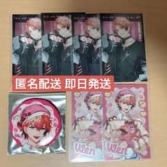 赤城ウェン ぎゃうるふ チェキ風カード 缶バッジ - メルカリ