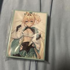 ミッドナイトブルー　 ホロライブ　スリーブ　プレイマット　風真いろは m17 ミッドナイトブルー ホロライブ スリーブ 風真いろは - メルカリ