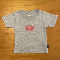 BLUE BLUE × RUSSELL ATHLETICキッズTシャツ