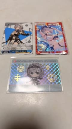 ホロライブ 白銀ノエル カード 3枚セットのサムネイル