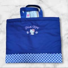 ハローキティ　トートバッグ　レッスンバック　　★新品　入園入学準備のサムネイル