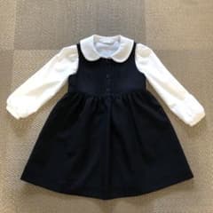 parents dream濃紺ワンピース　CHOPINブラウスのサムネイル