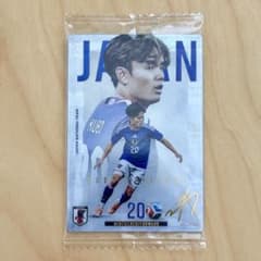 ツインウエハースサッカー日本代表 ver2026 久保建英のサムネイル
