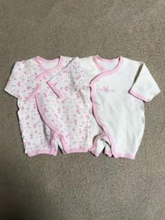 新生児 肌着 ロンパース 60のサムネイル