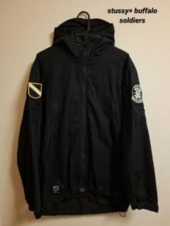 stussy buffalo soldiers マウンテンパーカー ストリート - メルカリ