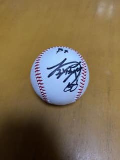 オリックス　小田裕也　直筆サインボールのサムネイル