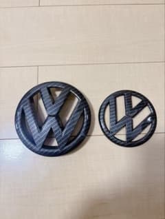 GOLF6 カーボン調　前後エンブレムセットのサムネイル