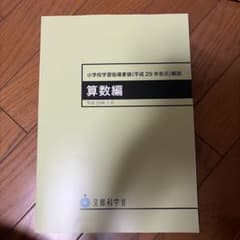 小学校学習指導要領 平成29年告示 解説 算数編のサムネイル