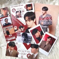 BTS V テテ センイルカフェイベント特典 ポストカード&フォトセット