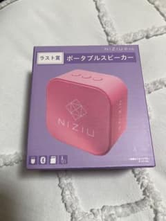 NIZIU ポータブルスピーカー ピンク - メルカリ