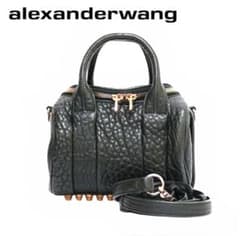 SALE 】alexanderwang 2way ミニバッグ ブラック 美品 - メルカリ