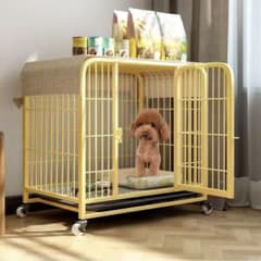 ⭐️新品未使用⭐️本日限り！ 7,000円→5500円イエロー犬用ケージのサムネイル