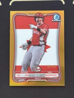 Bowman Chrome Owen Caissie WBC-75 /50のサムネイル