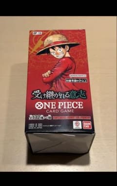 ONE PIECEカードゲーム受け継がれる意志OP-13 1BOX テープカットのサムネイル