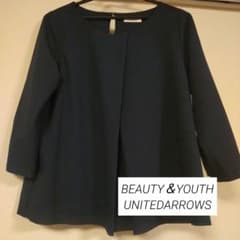 UNITEDARROWS　濃紺　ブラウスのサムネイル