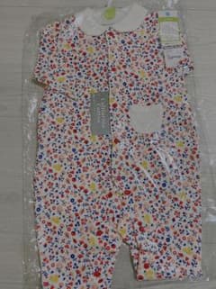 花柄　ロンパース 60〜70のサムネイル
