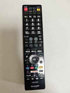 SHARP AQUOS テレビ用リモコン GB174SBのサムネイル