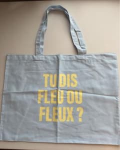 fleux トートバック　スカイブルーのサムネイル