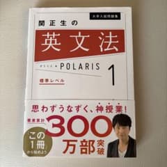 大学入試問題集 関正生の英文解釈ポラリス[1 標準～応用レベル]のサムネイル