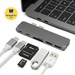 値下！未使用☆送料無料☆USB C ハブ、タイプCハブType-C Hubのサムネイル