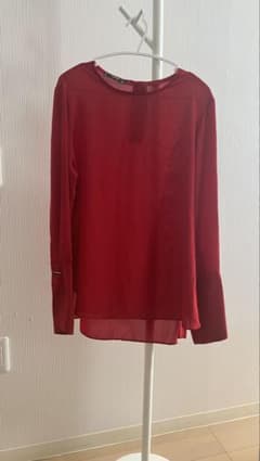 MANGO BASICS レッド 長袖ブラウスのサムネイル