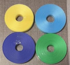 PPバンド 約20m×4色セット 計約80m ハンドメイド バッグ作り③のサムネイル