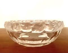 LALIQUE ルネ・ラリック　MESANGES 「四十雀」　特大　大鉢　美品 LALIQUE ルネ・ラリック MESANGES 「四十雀」 特大 大鉢 美品 - メルカリ