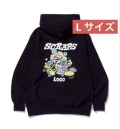 サイン入りLサイズ　VERDY Loco Scraps Hoodie BLACK L VERDY Loco Scraps Hoodie パーカー - メルカリ