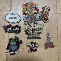 ディズニー ピンバッジ 8点セット まとめ - メルカリ