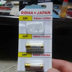 27A 12V (リモコン用)2個のサムネイル