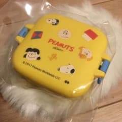 スヌーピーSNOOPYミニケースアイコングッズケースべんとうお弁当箱ピーナッツのサムネイル
