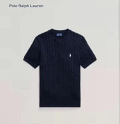 Polo Ralph Lauren ケーブルニット 半袖セーター - メルカリ