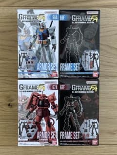 機動戦士ガンダム　GフレームFA　66ガンダム ＆ 67シャア専用ザクⅡのサムネイル